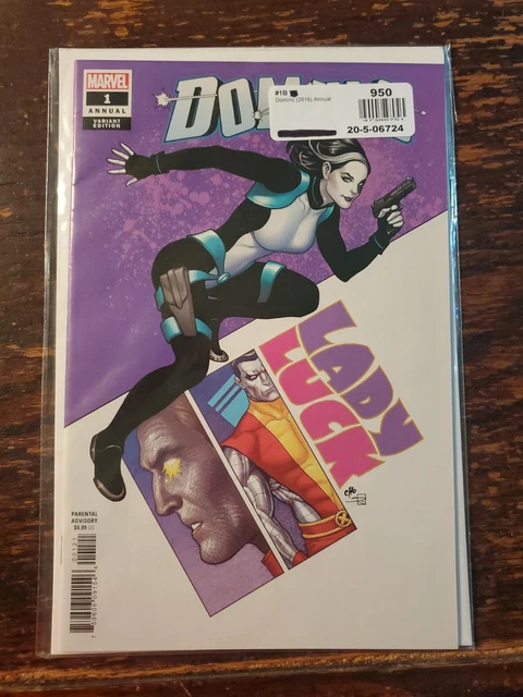 Domino Annual #1 MARVEL COMICS Variant COVER B 1st Print 2018 Lady Luck