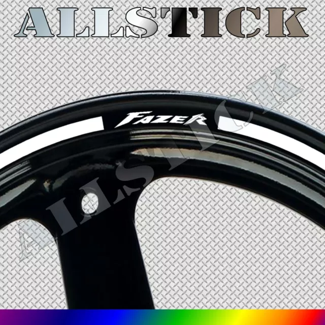 Liserets Jantes pour FAZER 600 rims stripes peganitas cintas 1000 adesivi 0Y07