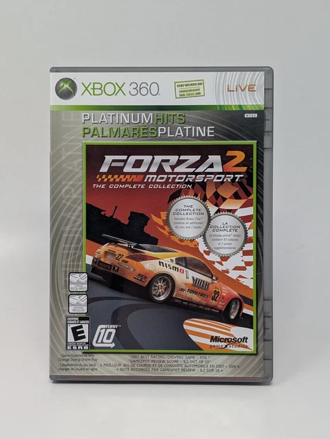 FORZA MOTORSPORT Collection (Microsoft Xbox 360, 2007) CIB W