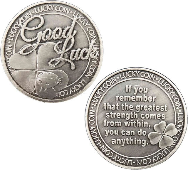 &quot;Lucky Coins: Bringing Good Luck for Friends and Relatives, Charms for