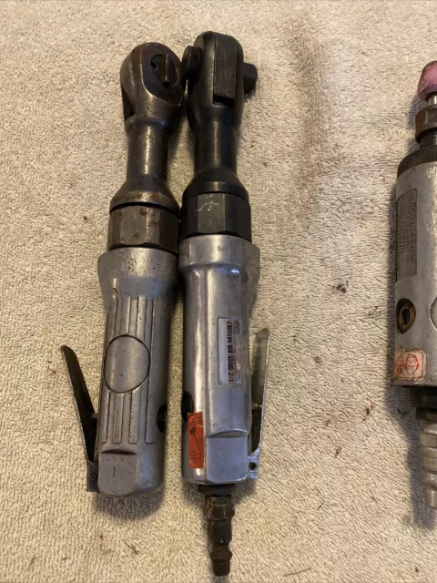 AIR RATCHET AND AIR GRINDER LOT - untested condition - EAGLE PLATINUM JAPAN 7