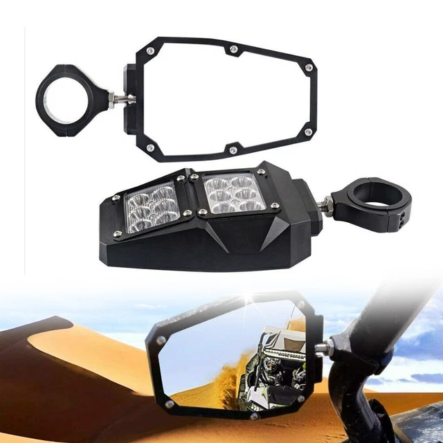 Coppia specchietti retrovisori 1,5-2" adatti per tutti i Polaris RZR 570 800 900 1000