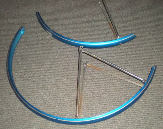VTG Schwinn Suburban 27" Fender Set Steel Front Rear Varsity 70s Bike VTG Schwinn Suburban 27" Fender Set Steel Front Rear Varsity 70s Bike