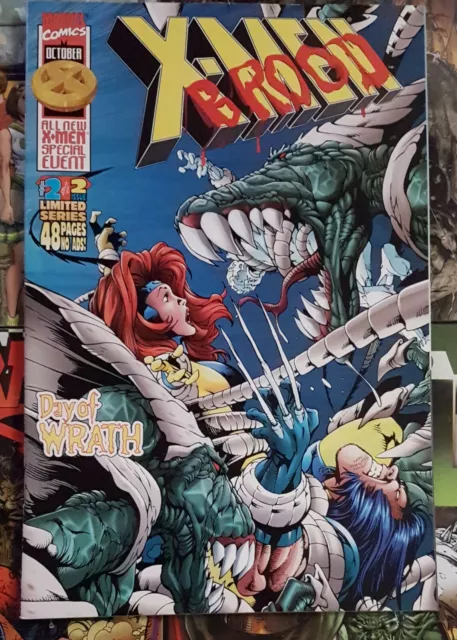 X-Men vs. Brood Day of Wrath #1-2 1996 Marvel Comics US 2