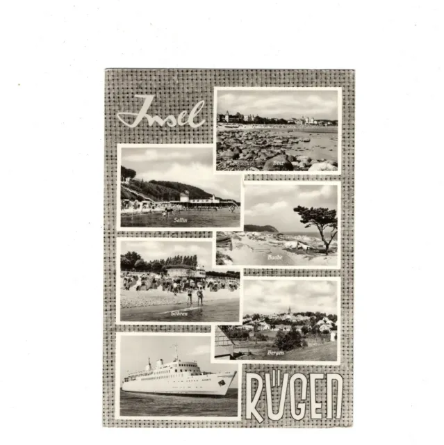 AK Ansichtskarte Insel Rügen / Sellin / Baabe / Göhren +++ 1968