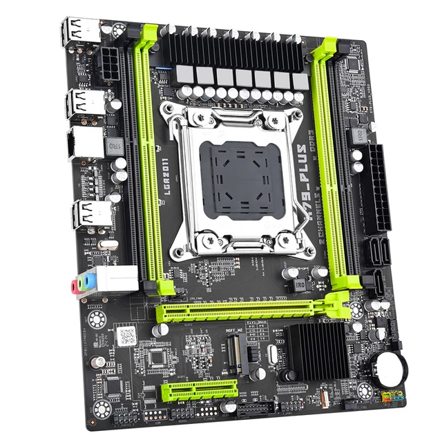 X79 PLUS COMPUTER Motherboard LGA 2011 Desktop Mainboard 4*DDR3 Gigabit ...