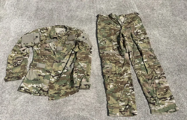 USAF / US Army OCP Multicam 2 Piece Flight Suit Fire Retardant Medium Regular