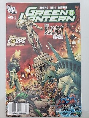 GREEN LANTERN #24 (2007) DC COMICS THE SINESTRO CORPS WAR Part 8 1ST PRINT!