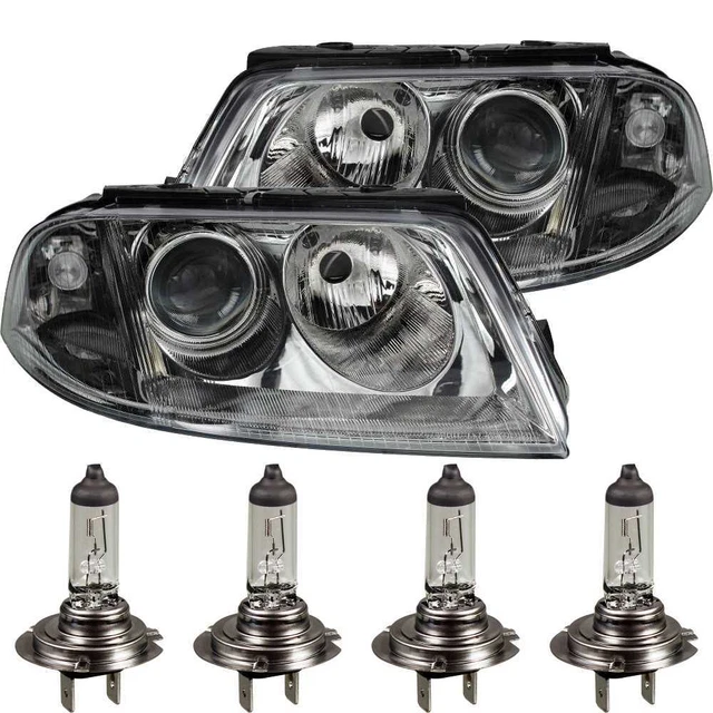 Alogeno Fanale Set per VW Passat 3B3 11.00-05.05 H7/H7 Incl. Philips 4H6