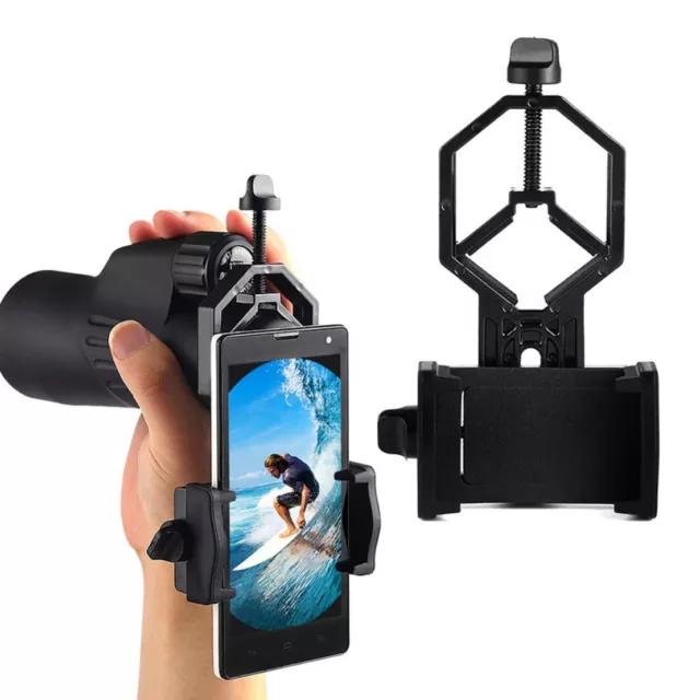 Cell Phone Cam Holder Binocular Spotting Scope Telescope Mount Bracket Universal