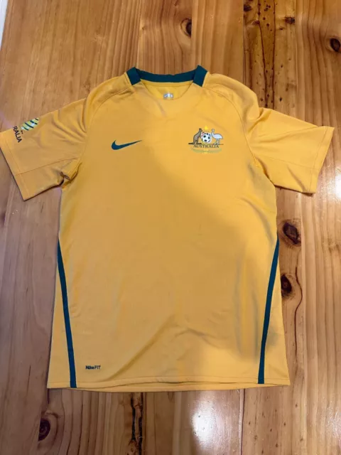 Excellent condition Nike Australia Socceroos 2006 Home Football Soccer Jersey S