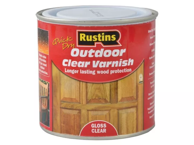 Rustins - Vernice per esterni Clear Gloss 250ml