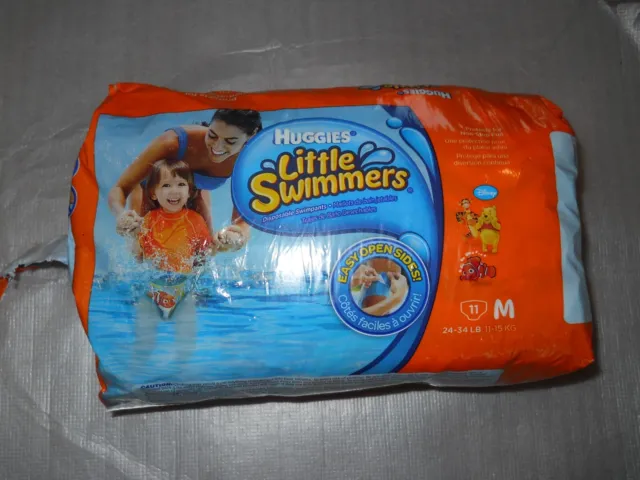 NEW Huggies Little Swimmers Disposable Swimpants Disney Pixar Sz  Medium 24-34lb