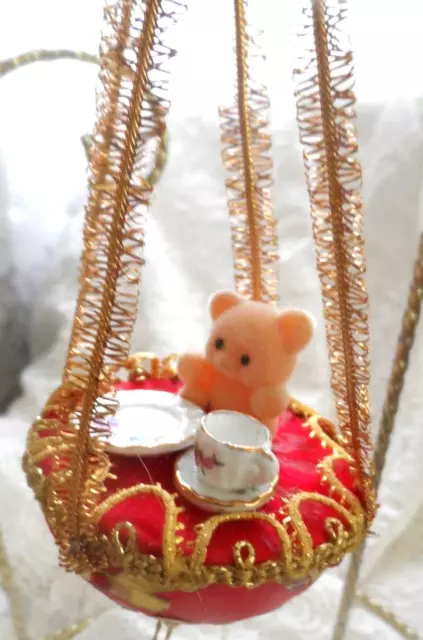 Beaded Push-Pin Christmas Ornament - HANDMADE TEA FOR TEDDY