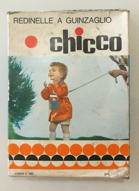 CHICCO REDINELLE A Guinzaglio per bambini Rosse anni 60 70 vintage