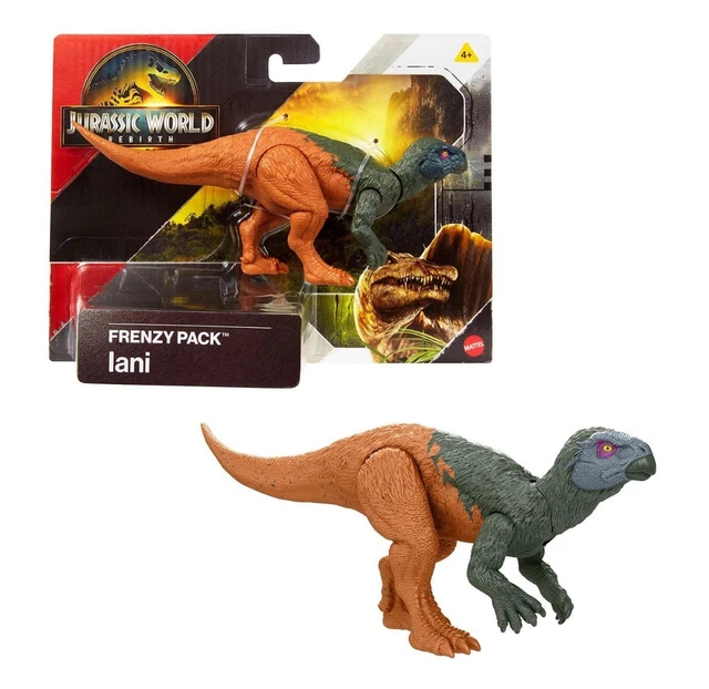 Figura Articulada Jurassic World Rebirth Frenzy Pack – Edmontonia De 15 Cm De Mattel