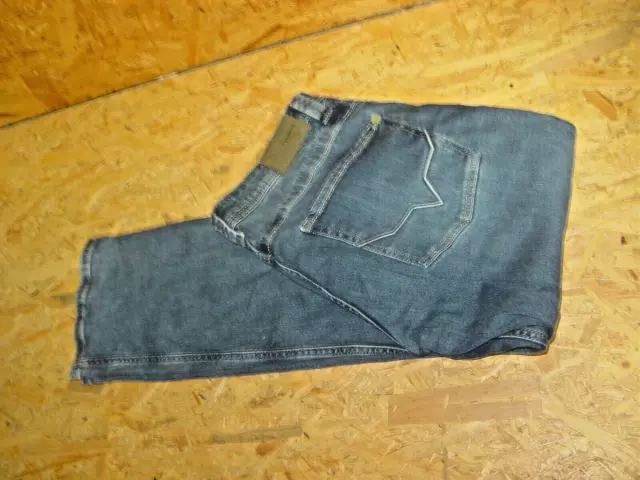 Herren Stretchjeans/Jeans v. PEPE Gr.W34/L32 blau used Wiser Wash