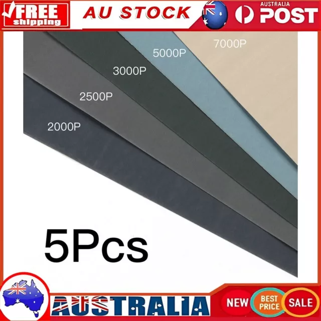 5Pcs/WET AND DRY SANDPAPER Sand Paper 2000 2500 3000 5000 7000 Mixed Grits