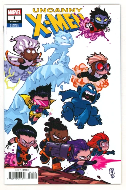 Marvel Comics UNCANNY X-MEN (2019) #1 (#620 Legacy) SKOTTIE YOUNG Variant Cover