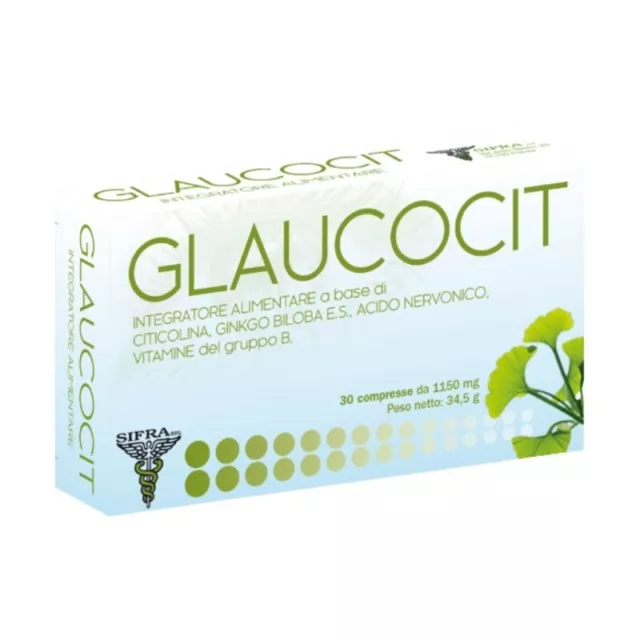 SIFRA Glaucocit - Eye Health Supplement 30 Tablets