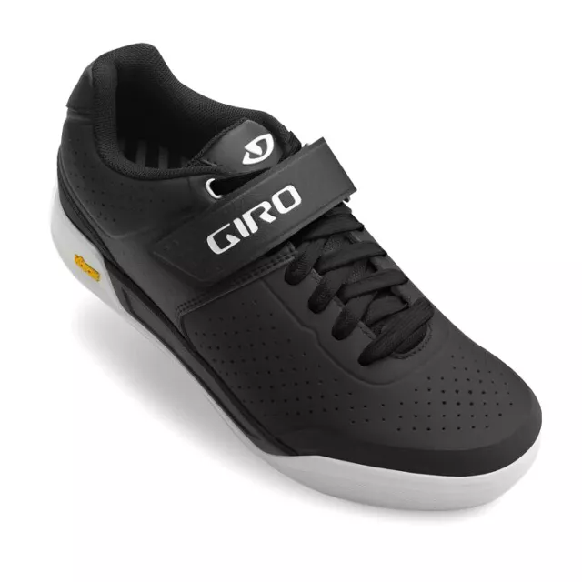 Giro Chamber II Off-Road SPD Flat Cycling Shoes Black/White - Mens EUR 48