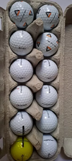 Dozen mixed Taylormade Golf Balls MINT / Near MINT Grade