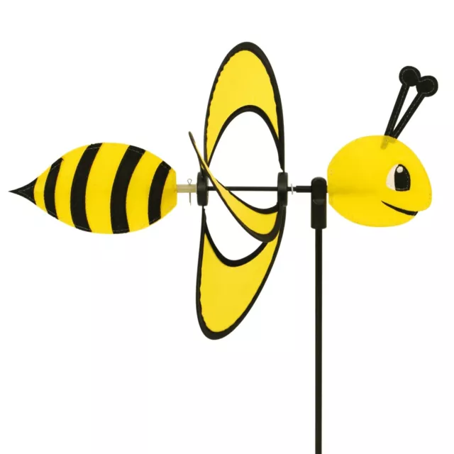 CIM Windspiel Little Magic Bee wetterfest Windrad Ø28cm Biene Deko Gartendeko