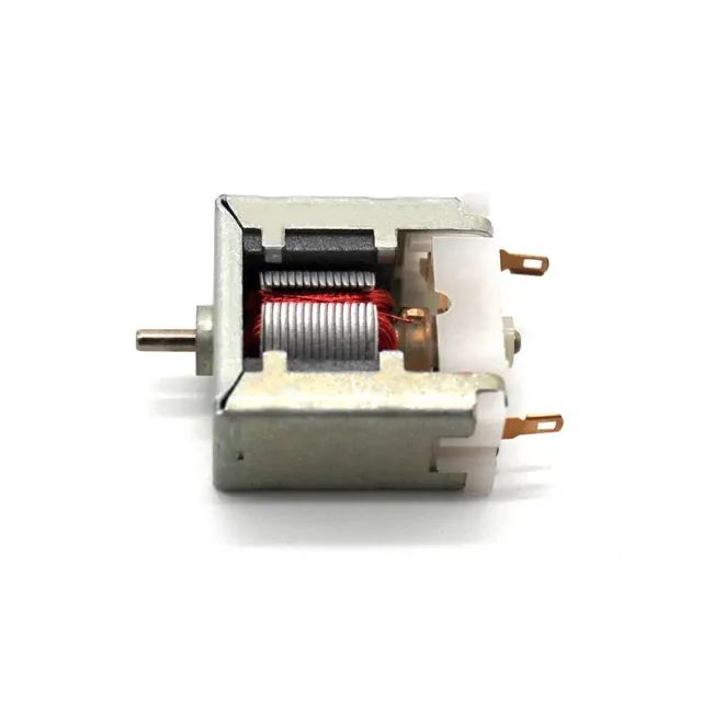 Micro DC Motor Square Electric Motors 020 Toy Model DIY Shaft 1.5mm 3V 16000 rpm 3