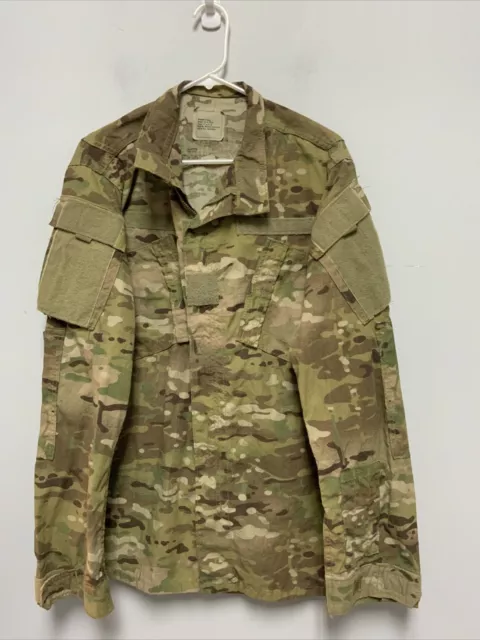 NWOT Army Camo OCP Combat Uniform ACU Multicam Blouse Coat Size Medium X-Long