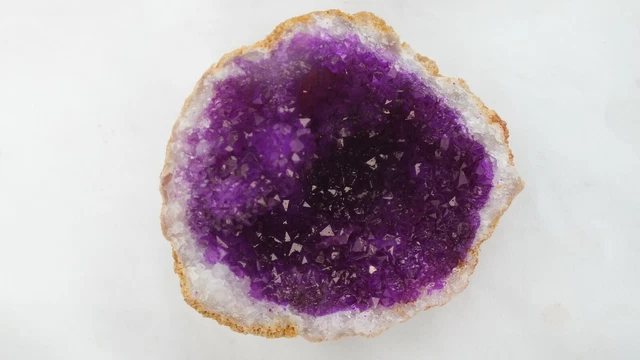 Quarz Druse Geode Marokko (T212)