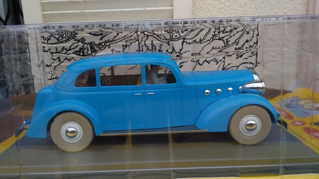 Miniature Tintin – La Voiture De La Castafiore (Collection Hachette, Échelle 1/24)