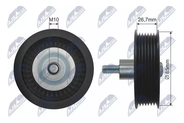 Poulie Courroie De Distribution Pour Ford Transit Bus Ranger