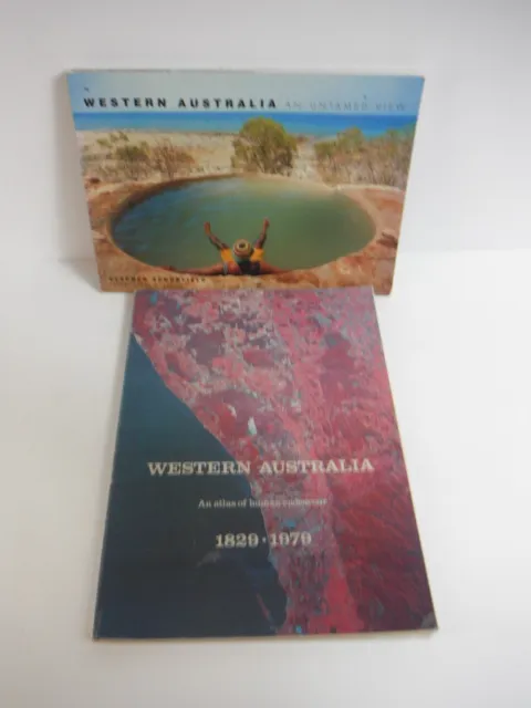 Western Australia Untamed View Atlas Vintage 1829 - 1979 Aussie Outback