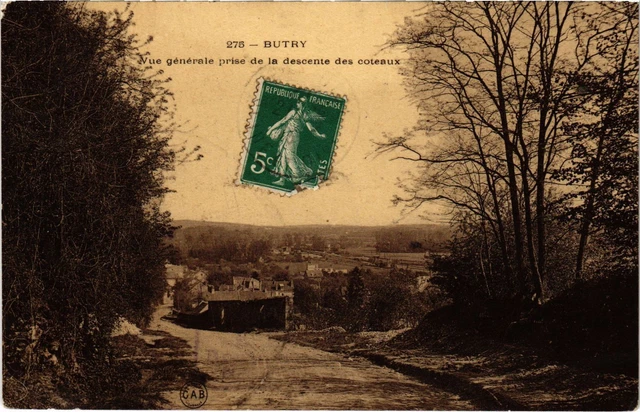 CPA Butry Vue generale prise de la descente FRANCE (1309018)