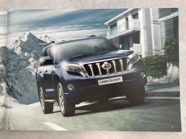 Toyota Land Cruiser UK Market Car Sales Brochure - June 2014 2