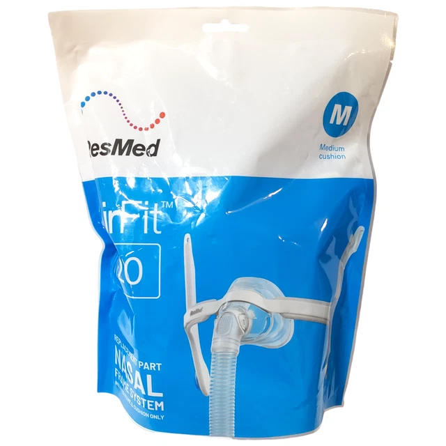 RESMED AIRFIT N20 Medium Cushion Replacement Part Nasal Frame System