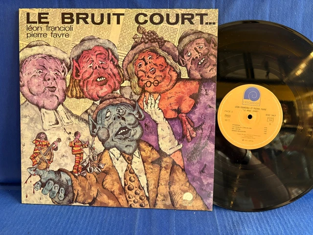 LÉON FRANCIOLI – Le Bruit Court... レコード LÉON FRANCIOLI – Le Bruit Court レコード 【公式通販】