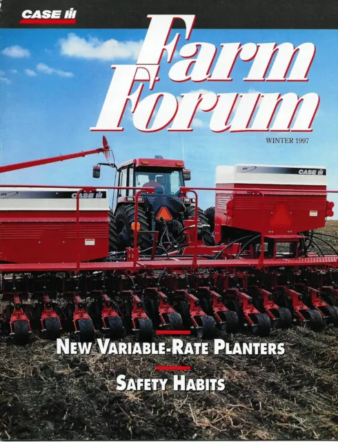 Case Ih  1997  Farm Forum Magazine  -  Winter Edition  Vol.24 - No. 4