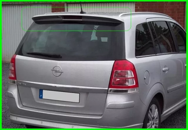 Vauxhall Zafira B Mk2 Rear/Roof Spoiler (2005-2011) 2