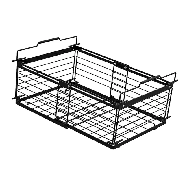 ISPECLE Lot De 4 Bacs De Rangement Pour Congélateur – Lot De 3 Paniers De Congélation Empilables Et 1 Lot D'organisateur De Congélateur Suspendu Pour Congélateur De 7 Pi³ Ajouter De L'espace