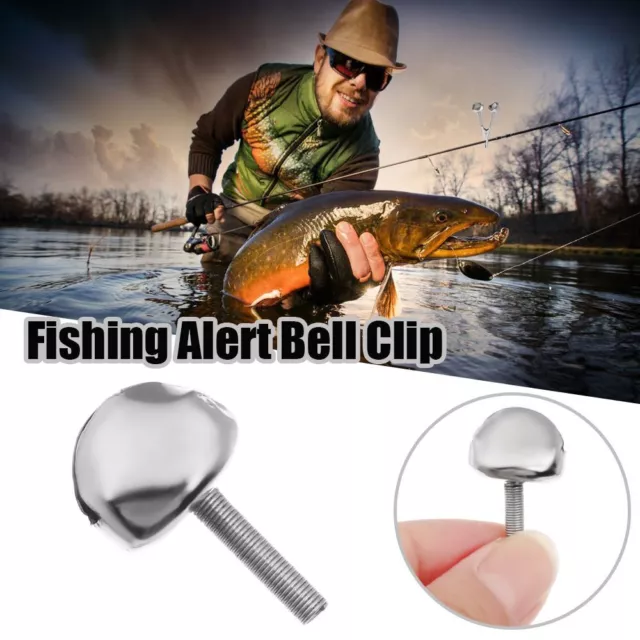 Rod TackleComment Fishing Rod Clamp Ring Bit Sound Alarm Fishing Alarm Bell