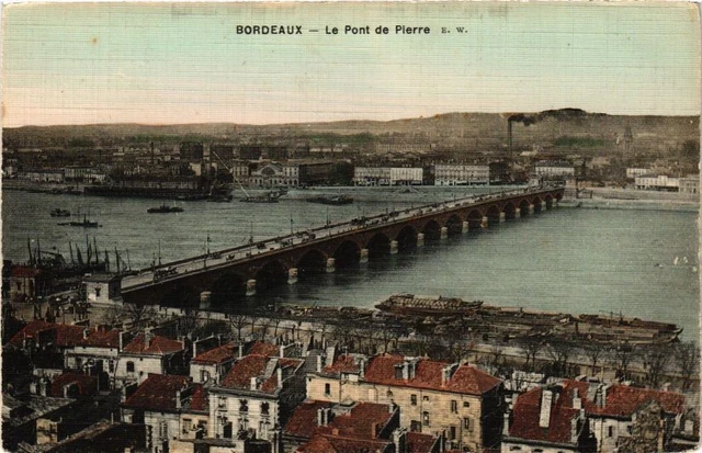 CPA BORDEAUX-Le Pont de Pierre (176831)