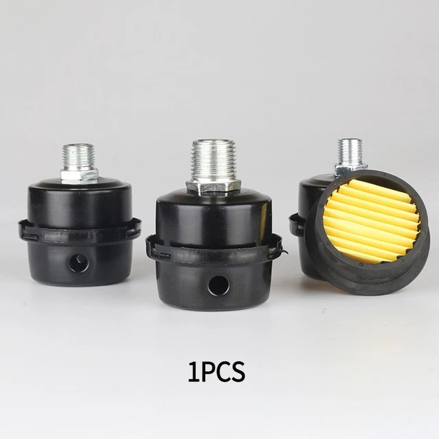 Air Compressor Replacement Muffler Filter with Sponge Filter Plastic 1PCS