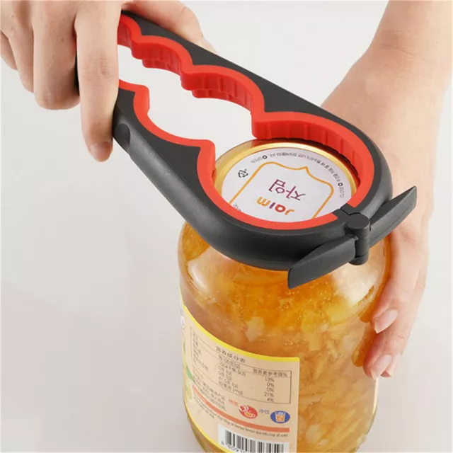 Opener 4 in 1 Multi Purpose Can Jar Lid Ring Pull Bottle Top Screw Remover Tool