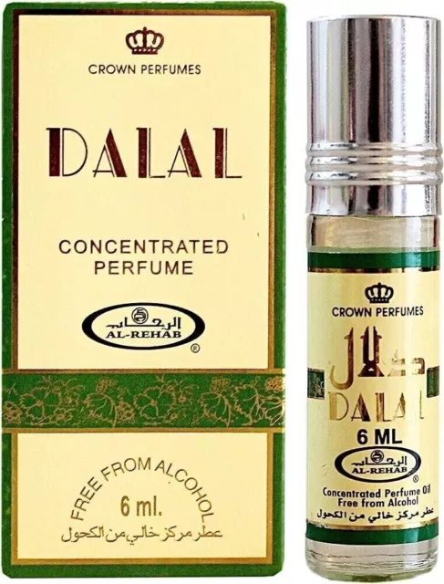 Al-Rehab-DALAL 6ML huile Roll on attar sans alcool, parfum longue durée