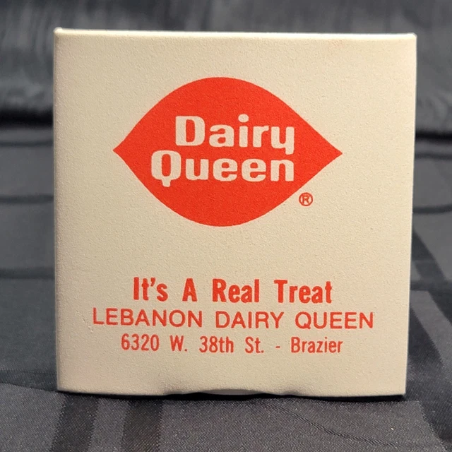 Helado Dairy Queen Lata Koozie nuevo stock antiguo DQ coleccionable