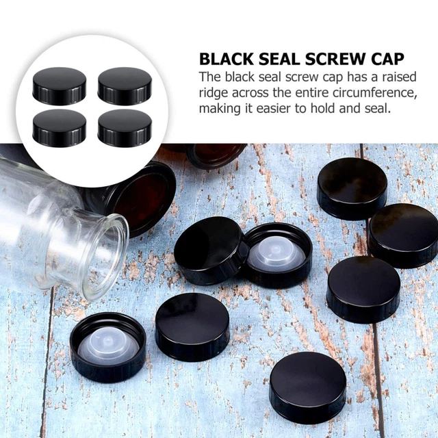 5 Pcs Copertina Bachelite Plastica Rondella Flip Top Tappo Tondo Vite
