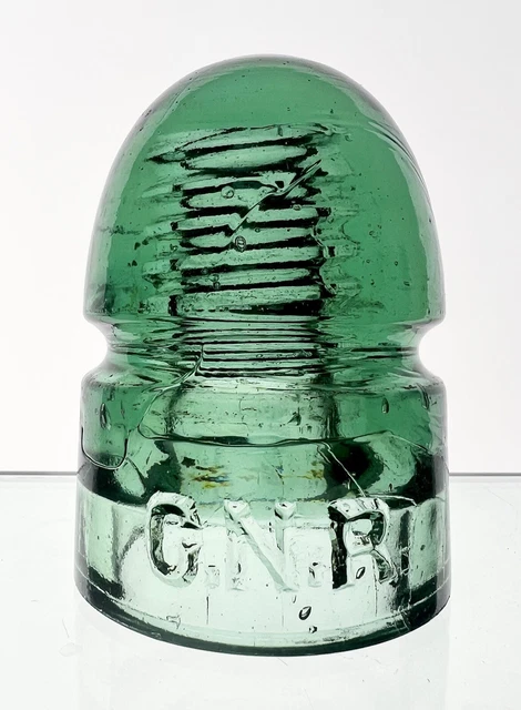 Green C.N.R. Small Beehive Cd 143 Glass Insulator
