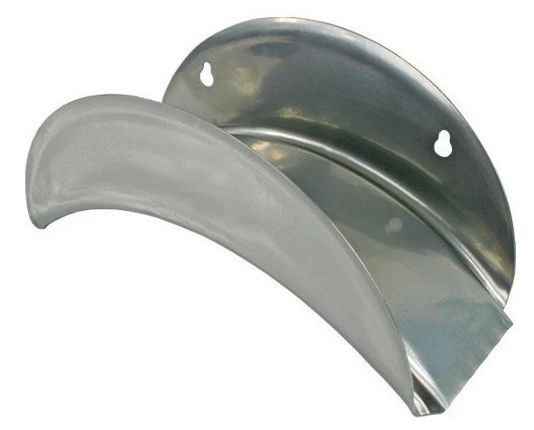 Wandschlauchhalter Gartenschlauchhalter Schlauchhalter Silber Halter Metall