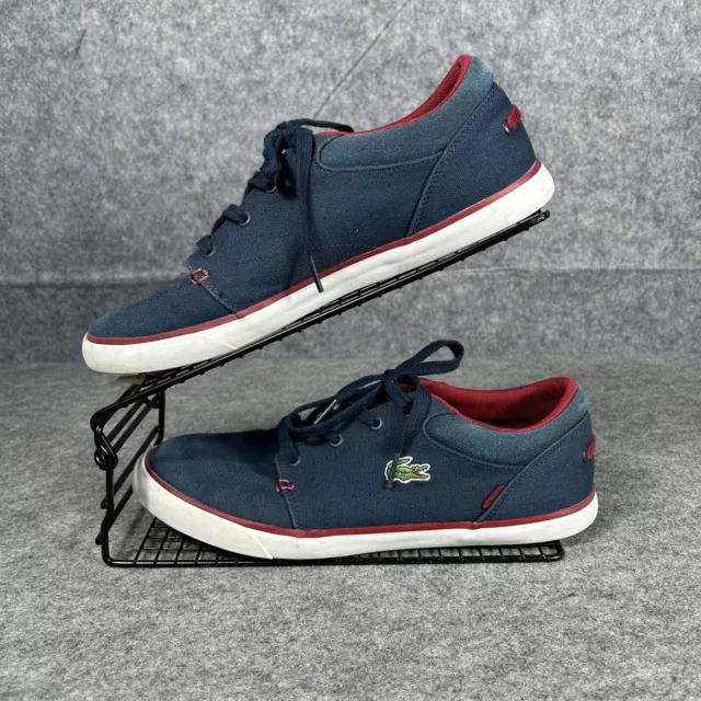 Lacoste Trainers Bayliss Men’s Size 8 UK Navy Blue